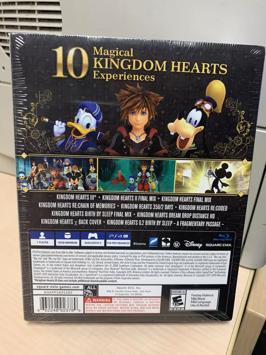 Here's what you get in the new Kingdom Hearts All-in-One Package for PS4