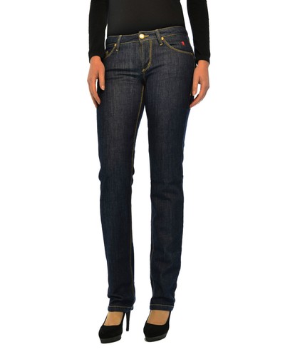 JAGGY jeans donna Chiusura con zip e bottone - cuciture a contrasto | eBay