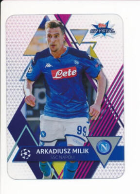2019-20 Topps Crystal Champions League #70 ARKADIUSZ MILIK - SSC Napoli