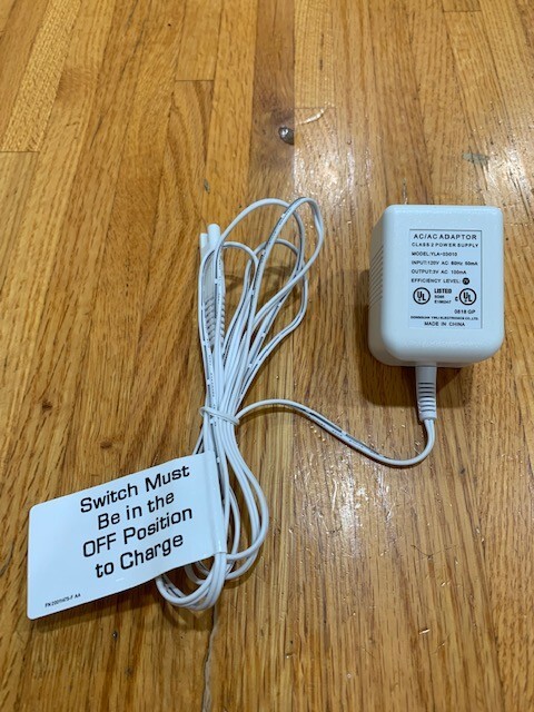 Waterpik Waterflosser Charger AC Adapter Dongguan Yinli YLA-03010 WP360W WP440