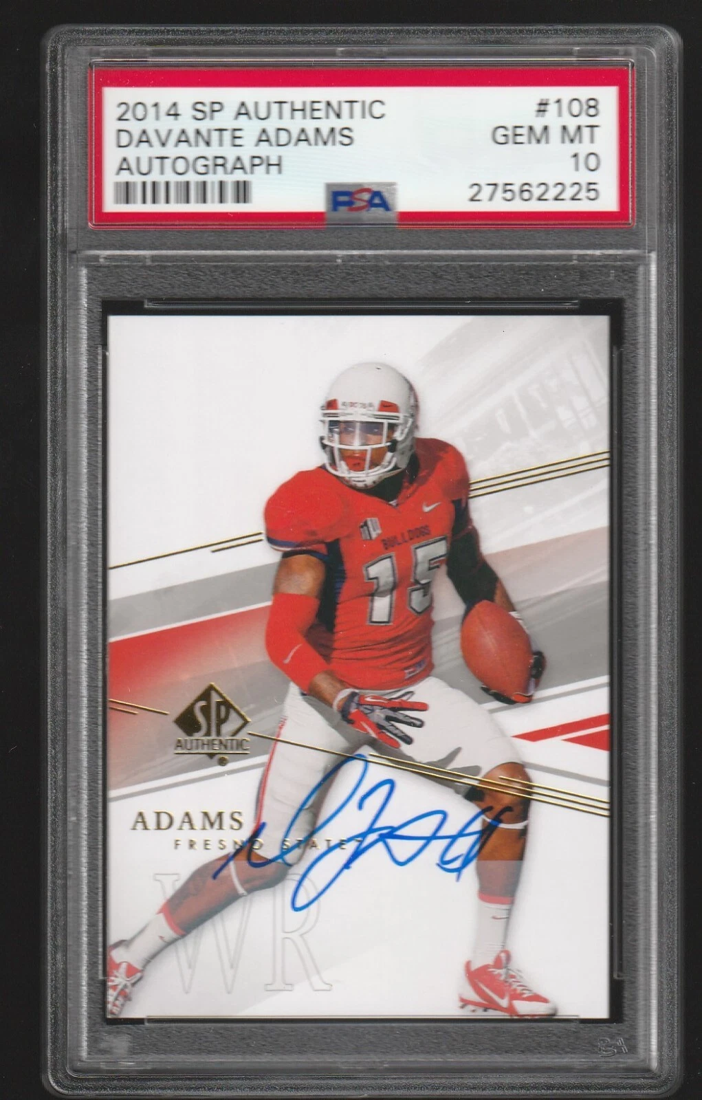 Davante Adams SP Authentic #108 Autograph