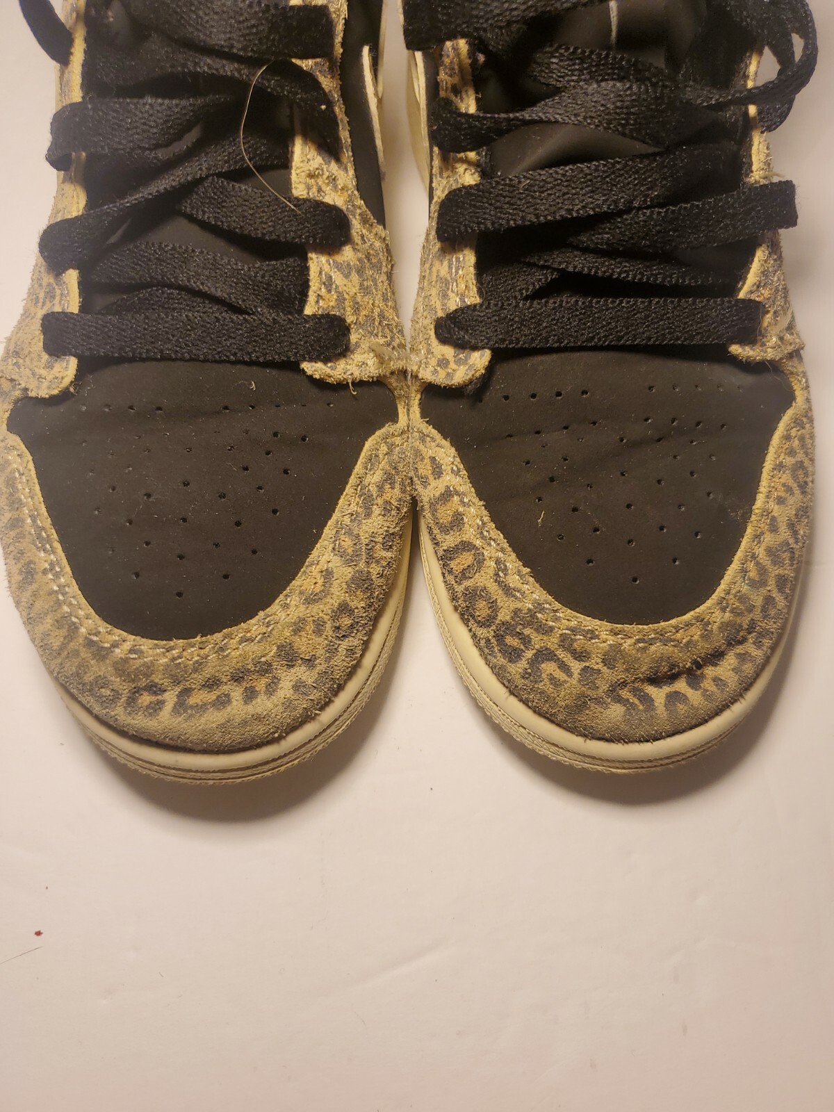 Nike Air Jordan 1 Mid SE Size 1y Leopard Cheetah Print Boys Bq6932-021 for  sale online | eBay