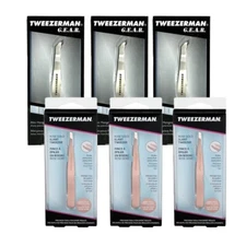 Tweezerman G.E.A.R. Mini Hangnail Squeez & Rose Gold Slanted Tweezer Pack of 6