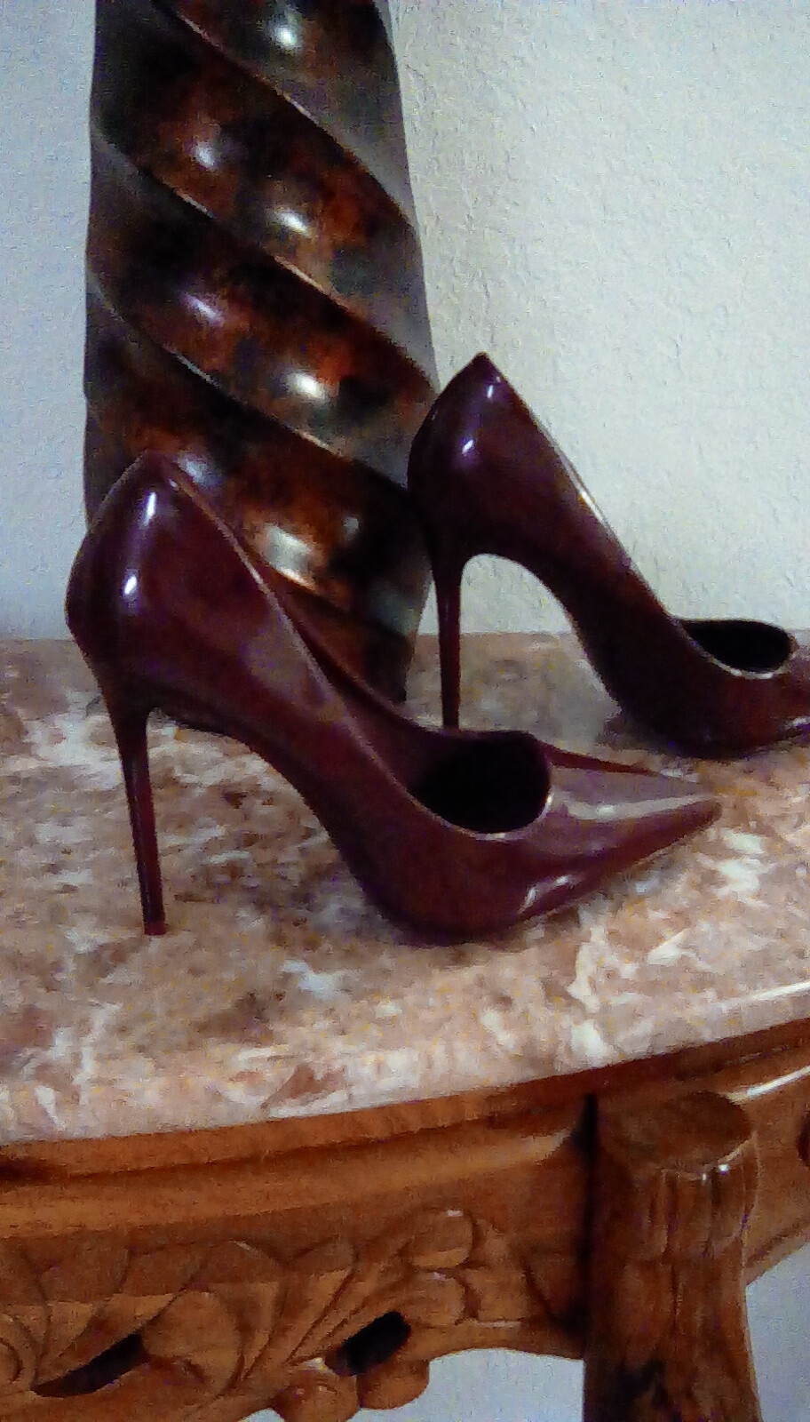 H & D MODA ESPANOLA Shoes womenn size 7 burgandy eBay