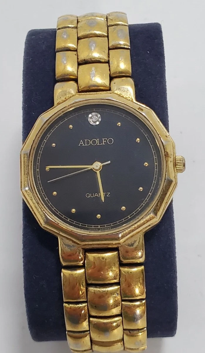 Adolfo top quartz watch