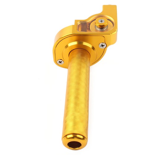 7/8'' Motor Handlebar CNC Hand Grip Twist Throttle Accelerator Universal Gold - Picture 6 of 9