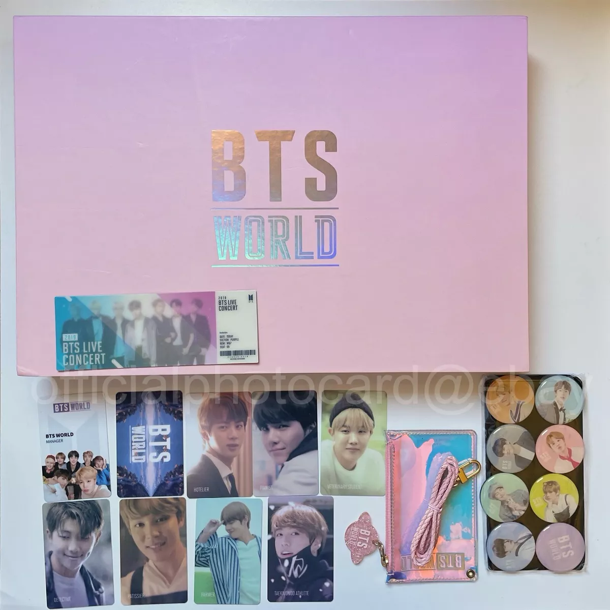 レア★BTS WORLD LIMITED 数量限定 トレカ マグネットセット