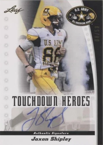 2011 Leaf U.S. Army All-American Bowl Jaxon Shipley #TD-JS2