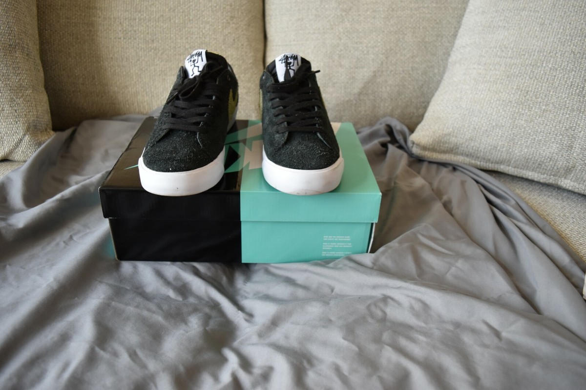 Size 11 - Nike Stussy x Blazer SB Low Palm Green for sale