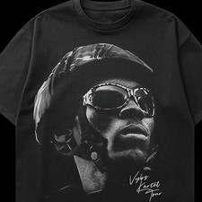 HOT NEW Vybz Kartel TOUR black T-shirt short sleeve All sizes JM1604