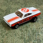Matchbox Superfast No 74 Orange Peel Funny Car 1971 Lesney White Dragster