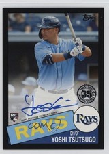 2020 Update 1985 Topps Baseball Black 79/199 Yoshi Tsutsugo #85A-YT Auto 0t9q