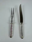 Candlelight by Towle Sterling Handle Silver Steak Carving Set 2pc. 9 1/2"