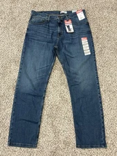 New Wrangler Men's Five Star Premium Slim Straight Jeans Size 36 X 30  (SH10)