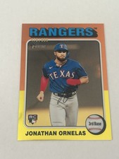 2024 Topps Heritage Chrome - Rookies Jonathan Ornelas #421 (RC)