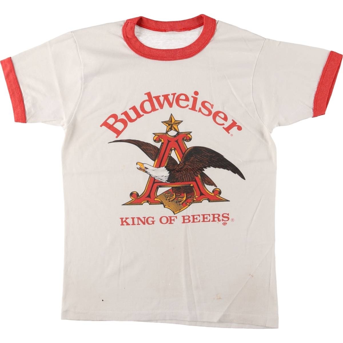 Old Clothes Budweiser Eagle Pattern Advertising R… - image 1