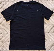 Maison Margiela T-Shirt Mens Black Medium MM6 Numbers Motif 4 Stitch Y2K Code