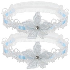 Lace Garters Women Costume Accessory Elastic Leg Belt Wedding Bride