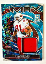 2023 Panini Spectra Anquan Boldin Jersey Card BLUE Disco Prizm SP #/60 Cardinals