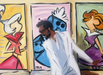 Kanye West Heartless 808s & Heartbreak Painting