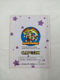 Famicom Software Model Chip N Dale Rescue Rangers Capcom FMH93