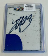 2019 Kyle Busch M&M's Halloween Martins Signed Race Used 2x3 Sheetmetal Piece #2