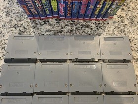 Complete Set of All 14 North American Virtual Boy Games - Tested & Authentic