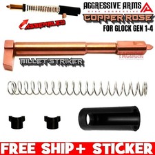AGGRESSIVE ARMS BILLET COPPER STRIKER ASSEMBLY FOR GLOCK GEN 1 2 3 4 FIRING PIN