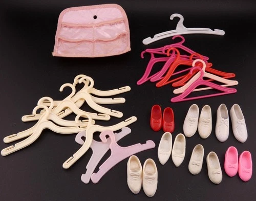 Vintage Ideal Toys Tammy Accessory Doll Lot Shoes Hangers Shoe Rack