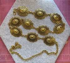 Women Chain Alloy Gold Belt