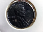 1943-D Lincoln Steel Wheat Cent UNC (Some Spots) S-5