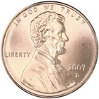 2007-D Lincoln Memorial Cent — photo from another recent sale
