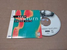 Sega Saturn Choice Cuts ~ 1995 -- disc and sleeve