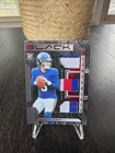 Jaxson Dart RC 2025 Panini Black Triple Patch /25 Ruby FOTL 'RUBY' Giants