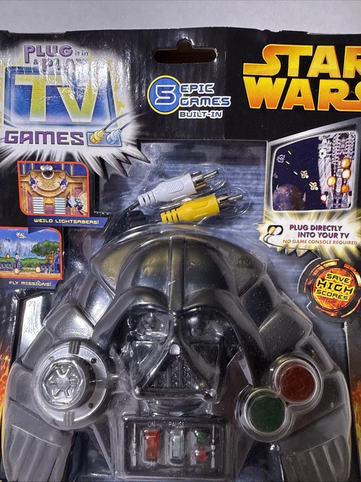星球大战电视 5 游戏插图和游戏 2005 年全新未开封盒完好原厂封装全新带盒 — 第 2/4 张图片