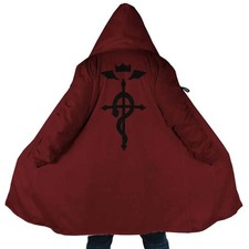Fullmetal Alchemist Edward Elric Anime Hoodie Coat | Dream Cloak