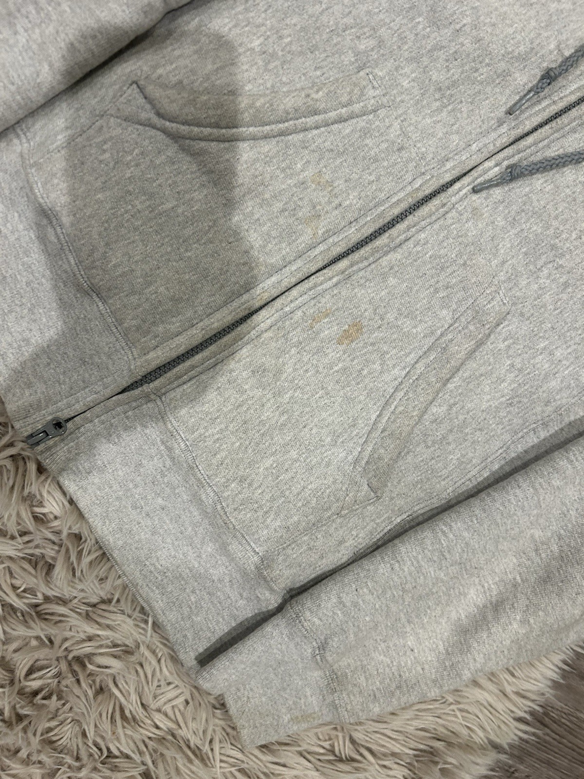 Engineered Garments Workaday Gray Heavy Cotton Sw… - image 5