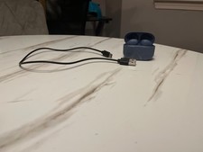 Sony LinkBuds S Earbuds, Blue, Includes C charge cord, case included, no damage