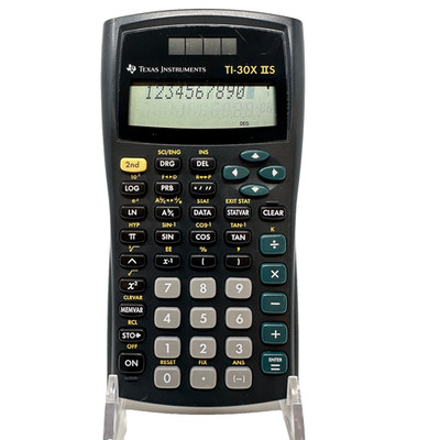 Texas Instruments TI-30X IIS Scientific Calculator Solar Powered Tested