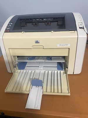 HP LaserJet 1022 Laser Printer - Tested & Working - (Side Damage / Read
