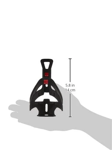 Elite Rocko Carbon Bottle Cage Lightweight Versatile Design Made in Italy 21g - Image 3 of 3