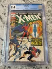 (Uncanny) X-Men # 63 CGC Graded 9.4 Marvel Comic Book 1969 Silver Age Adams JH21