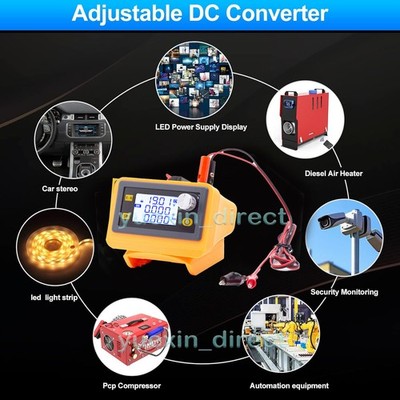 DC Buck Boost Converter Variable Voltage Regulator Adjustable Voltage For Dewalt