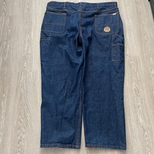 Flame Resistant Jeans 44x28 Walls FR Relaxed Fit Straight Leg HRC-2 NFPA 2112