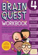 Brain Quest Workbook: Grade 4 by Gregorich, Barbara Book The Fast Free Shipping