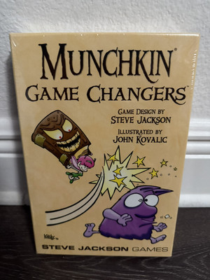 Munchkin Game Changers - 1st Edition Steve Jackson Games Expansion SEALED NEW
