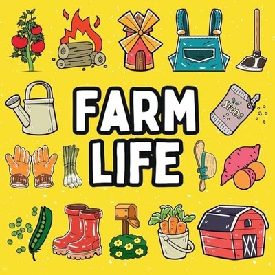 Farm Life Coloring Book : Bold and Easy Designs for bot -  NEW Noah Goleman 2025