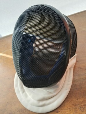 StM Vollgesichtsfolie Fechtmaske Größe Small 350NW schwarz/weiß/blau