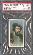 1925 Leaders of Men #12 Hernando the Cortes PSA 6.5 *DS16057
