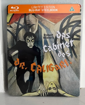#ad Das Cabinet des Dr. Caligari EUREKA 2 Disc Limited Edition Blu ray Steelbook $90.00